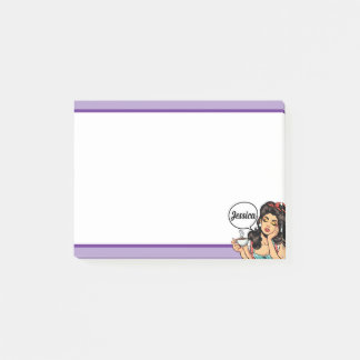 Bloco De Notas Retro Pinup_ Levante e Brilhe