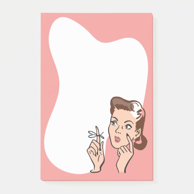 Bloco De Notas Retro tome a nota (Frente)