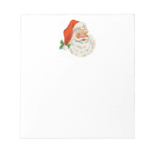 Bloco De Notas Retro Vintage Jolly Papai Noel Natal