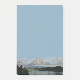 Bloco De Notas Rio Jackson Hole no Parque Nacional Grand Teton