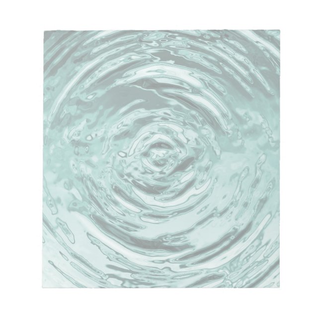 Bloco De Notas Ripple Teal (Frente)