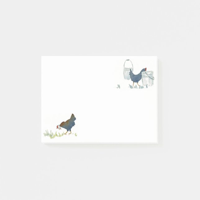 Bloco De Notas Riscos da galinha (Frente)