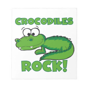 Bloco De Notas Rocha dos crocodilos