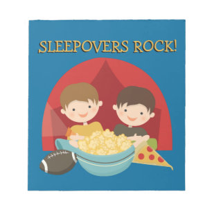 Bloco De Notas Rocha dos Sleepovers