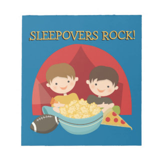 Bloco De Notas Rocha dos Sleepovers