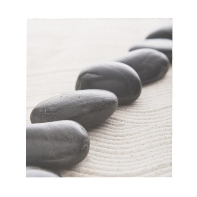 Bloco De Notas Rochas na areia (Frente)