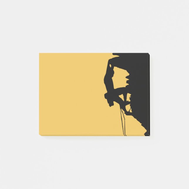 Bloco De Notas Rock Escalbing Silhouette (Frente)