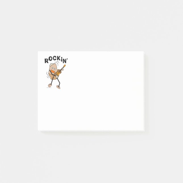 Bloco De Notas Rockin' Guitar (Frente)