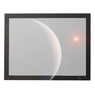 Bloco De Notas Rocky Exoplaneta Gj 486 B Orbitando Uma Estrela An