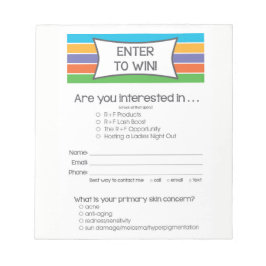 Bloco De Notas Rodan + Campos Inspirados Entre para Ganhar