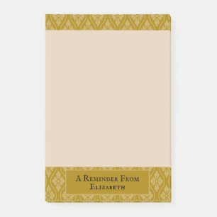 Bloco De Notas Rolagem de ouro Personalizada
