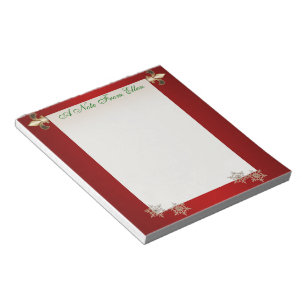 Bloco De Notas Rolo de Natal