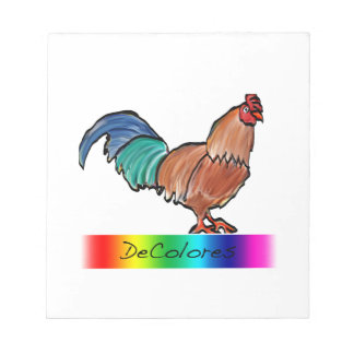 Bloco De Notas Rooster DeColores
