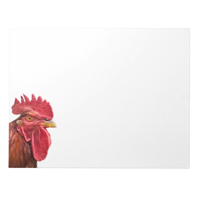 Bloco De Notas Rooster Face (Frente)