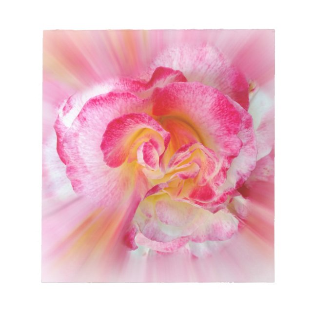 Bloco De Notas rosa amarela (Frente)