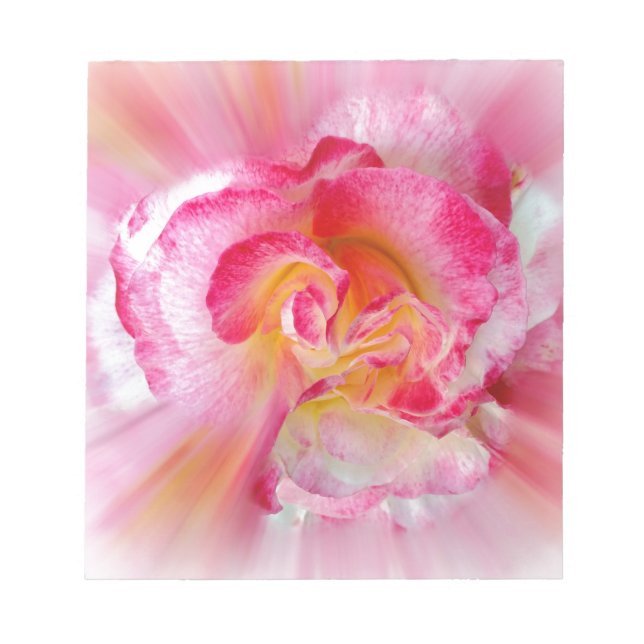 Bloco De Notas rosa amarela (Frente)
