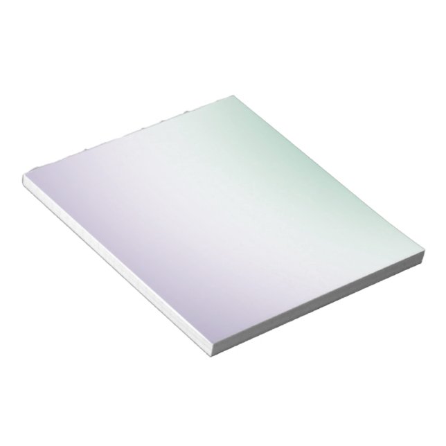 Bloco De Notas Rosa Branco Menta (Inclinado)