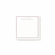 Rosa de Pastel de Script Casual Mínimo de Tipograf