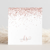 Rosa Dourado Blush Link Link Metal