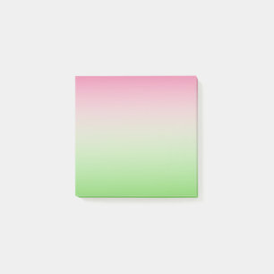 Bloco De Notas Rosa e Verde AKA 