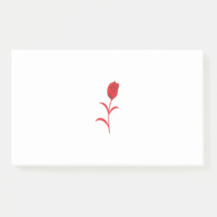 Bloco De Notas Rosa Madder, Lava Vermelho, Design floral