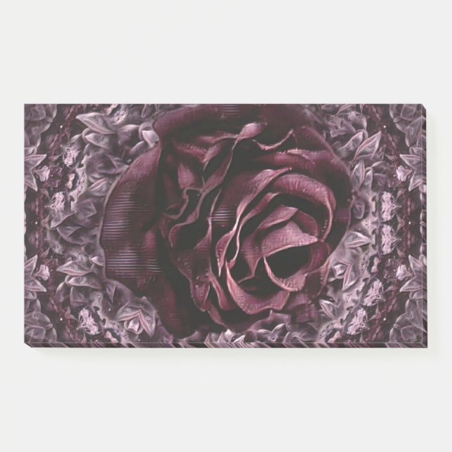 Bloco De Notas Rosa Mandala (Frente)