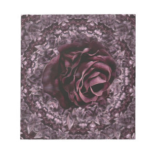 Bloco De Notas Rosa Mandala