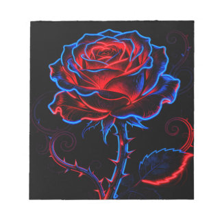 Bloco de Notas Rosa Neon