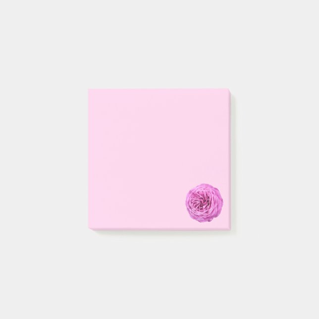 Bloco De Notas Rosa Vibrante Rosa Recortada (Frente)