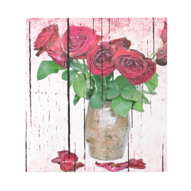 Bloco De Notas Rosas (Frente)