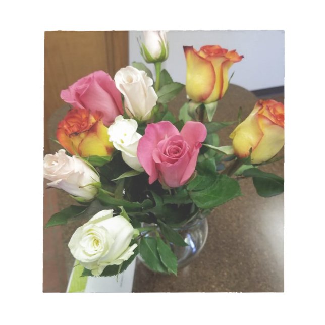 Bloco De Notas Rosas (Frente)