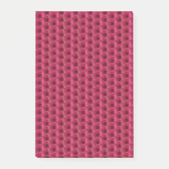 Bloco De Notas Rosas magenta (Frente)