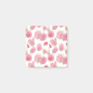 Bloco De Notas Rosas rosadas