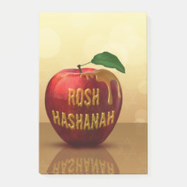 Bloco De Notas Rosh Hashanah Jewish New Year Honey Apple