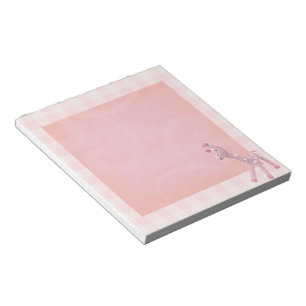 Bloco De Notas Rosie o girafa