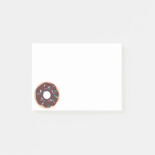 Bloco De Notas Rosquinha de chocolate com pulverizadores