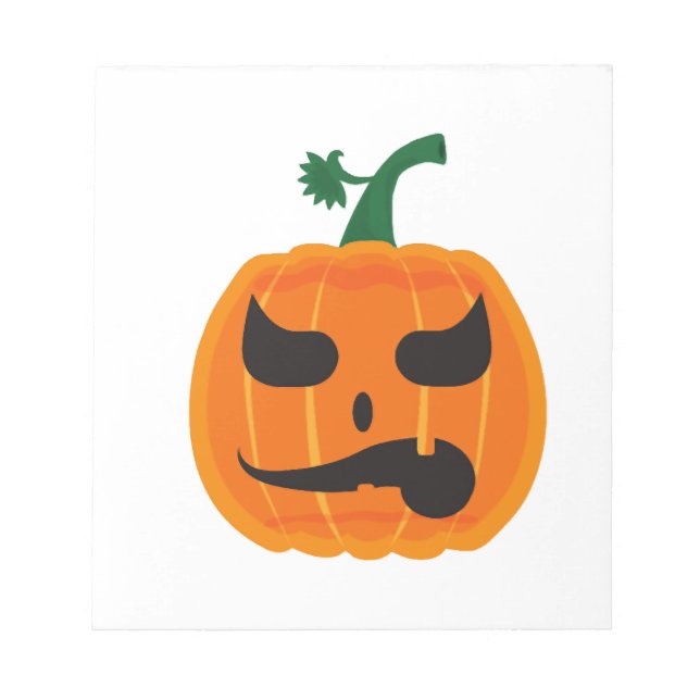 Bloco De Notas Roupas de Halloween (Frente)