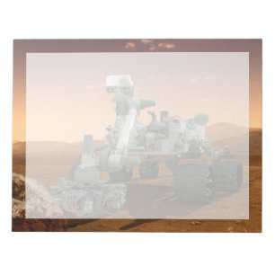 Bloco De Notas Rover de Curiosidade do Laboratório de Ciências de