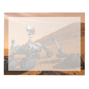 Bloco De Notas Rover de Curiosidade do Laboratório de Ciências de