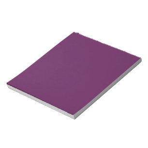 Bloco De Notas Roxo de uvas (cor sólida)