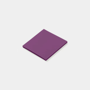 Bloco De Notas Roxo de uvas (cor sólida)