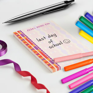 Bloco De Notas Roxo Laranja Retroorro