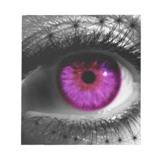 Bloco De Notas Roxo Starry Eye