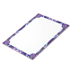 Bloco De Notas Roxo W3