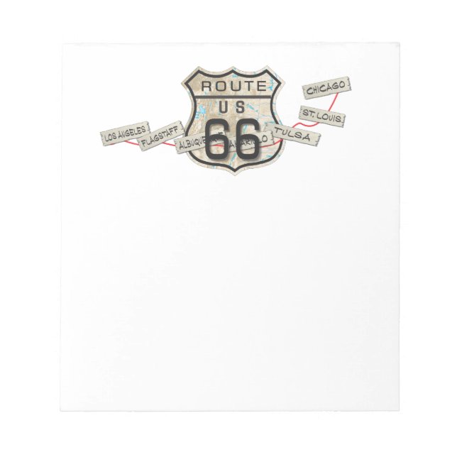 Bloco De Notas rt 66 (Frente)