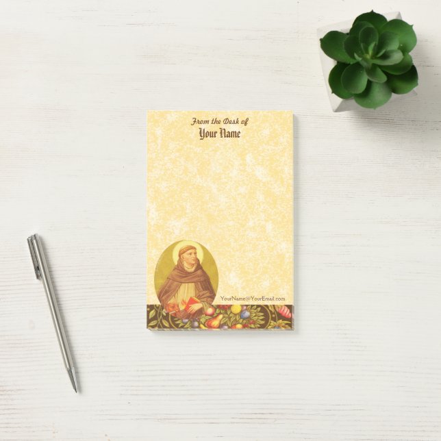 Bloco De Notas Rua: Dominic de Guzman (PM 02) 4"x6" (Escritótio)