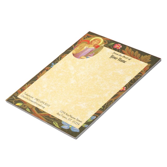 Bloco De Notas Rua. Florim de Lorch (PM 03) 11"x8.5" (Inclinado)