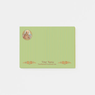 Bloco De Notas Rua. Francis of Assisi (BK 002) 4"x3"