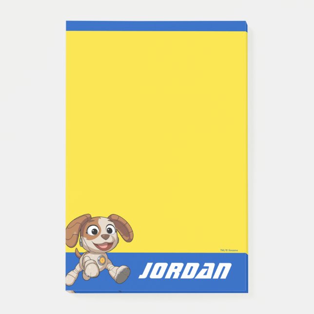 Bloco De Notas Rua Sésamo | Mecha Builders Tango | Adicionar nome (Frente)