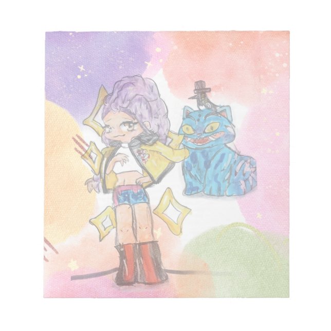 Bloco de notas Rumi e  (Frente)